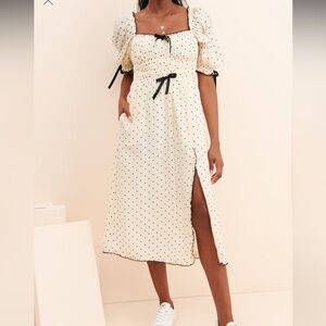 For Love & Lemons Eden Midi Dress